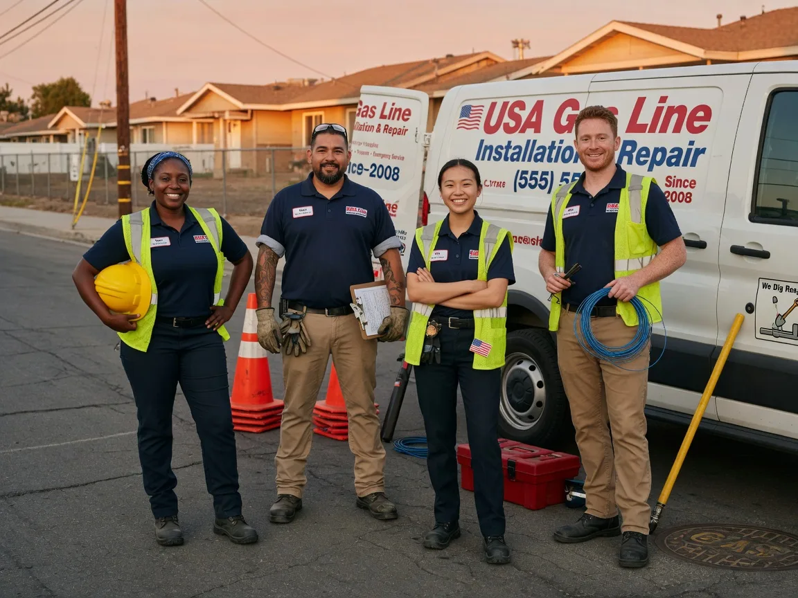 Gas Line Installation company in Pep, TX